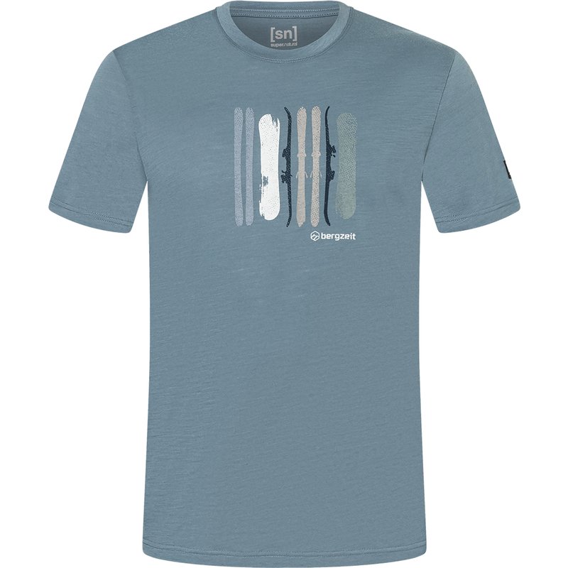 Super.Natural Herren Bergzeit Board Collection T-Shirt