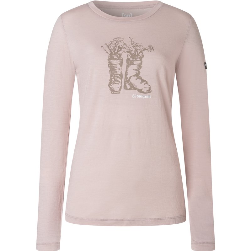 Super.Natural Damen Bergzeit Flower Snow Boots Longsleeve