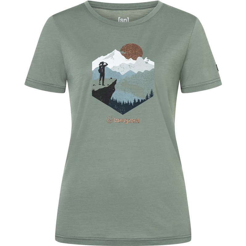 Super.Natural Damen Bergzeit What A View T-Shirt