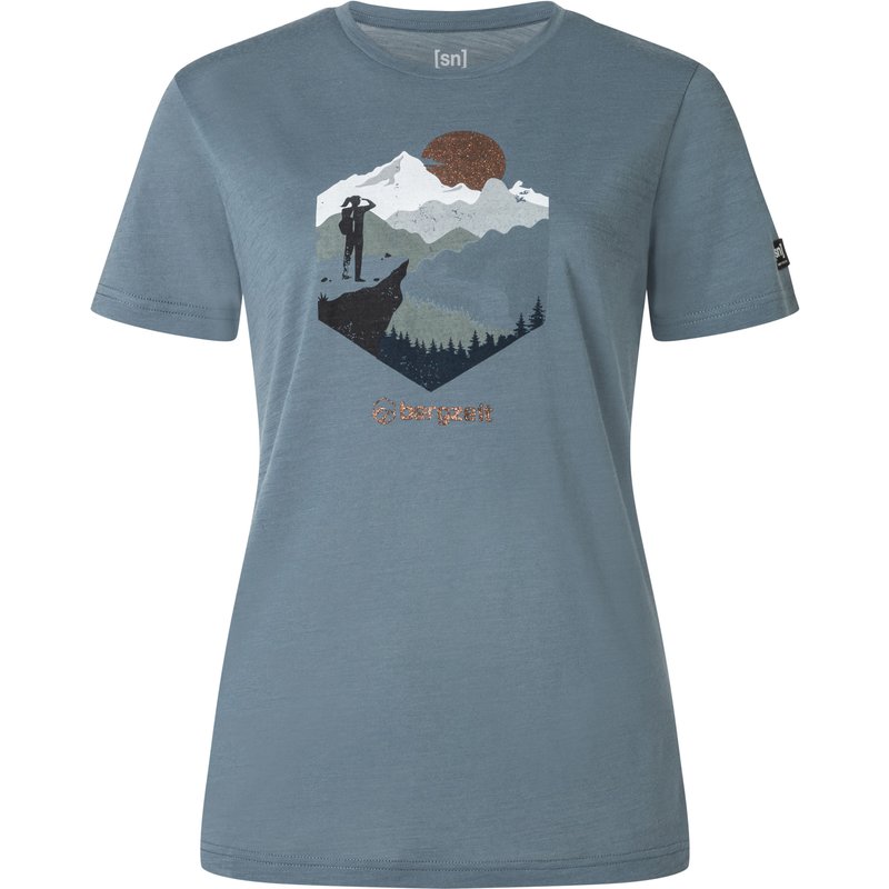Super.Natural Damen Bergzeit What A View T-Shirt