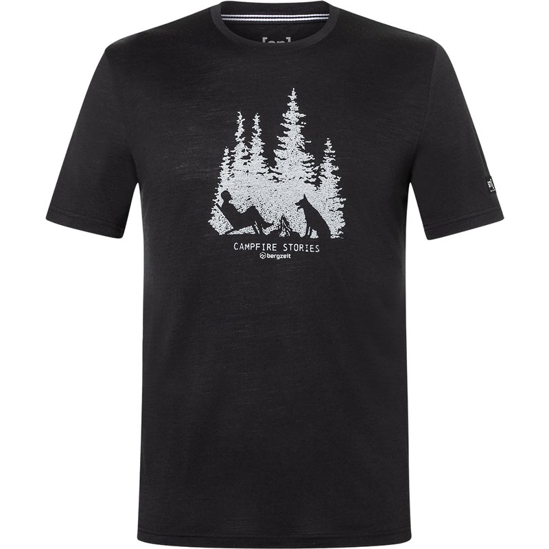 Super.Natural Herren Bergzeit Story Time T-Shirt