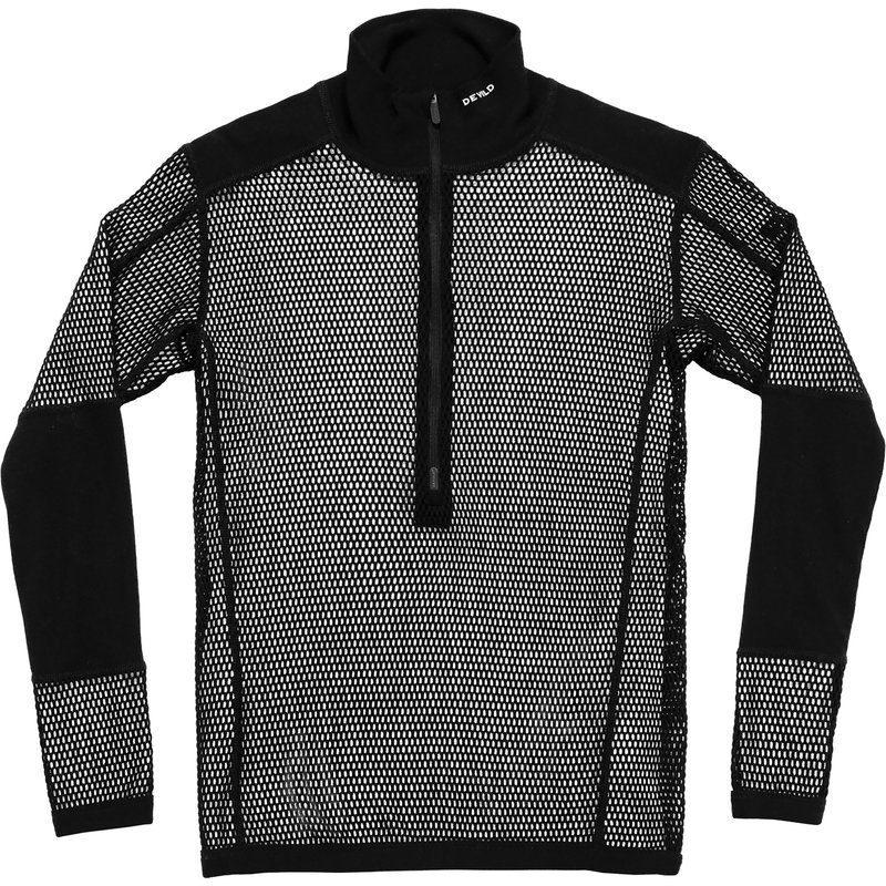 Devold Herren Wool Mesh Pro Zip Neck Longsleeve