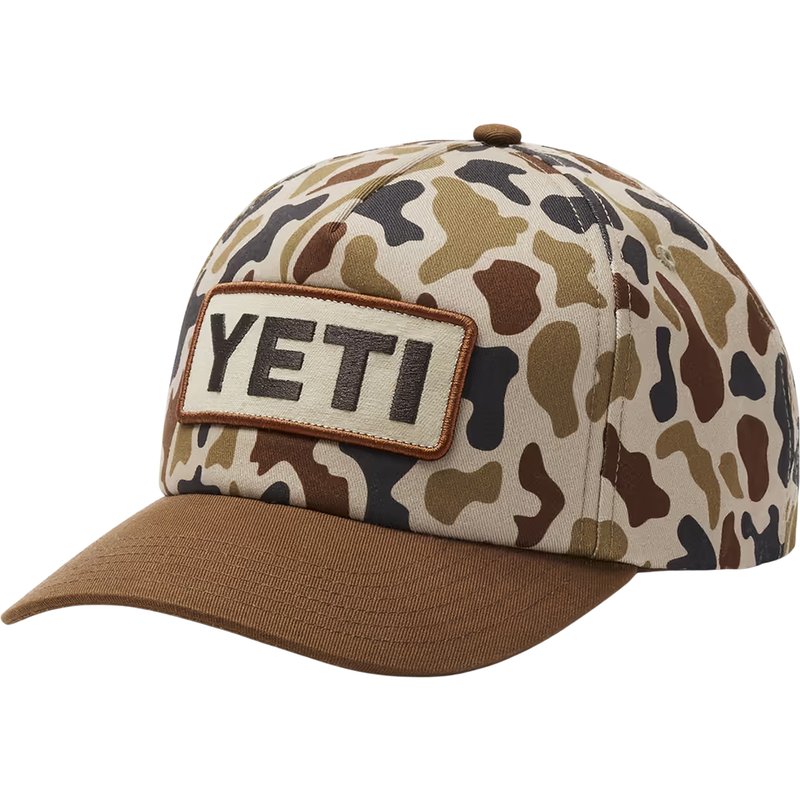 Yeti Camo Flat Brim Cap