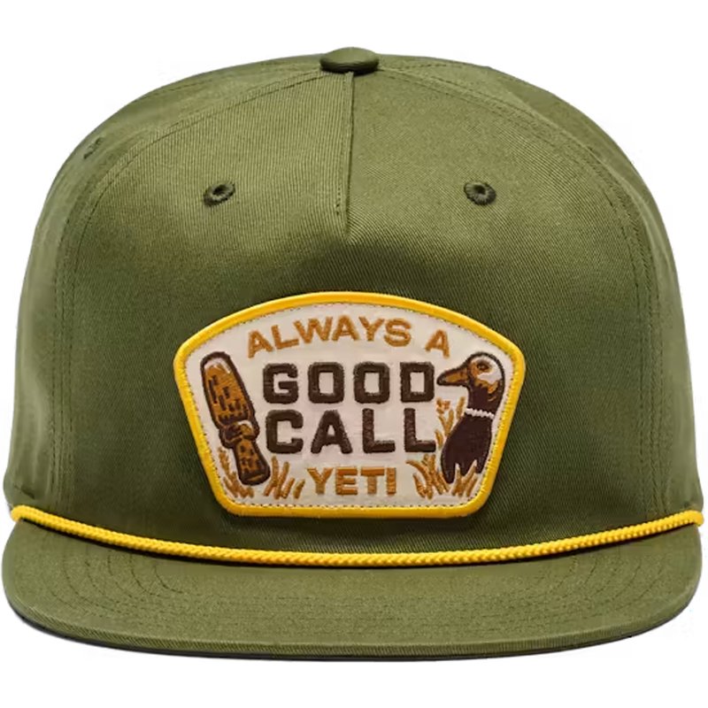 Yeti Good Call Flat Brim Rope Cap