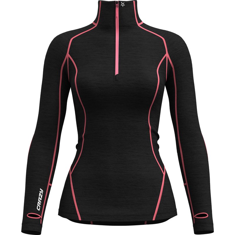 Crazy Damen Allure Zip Longsleeve