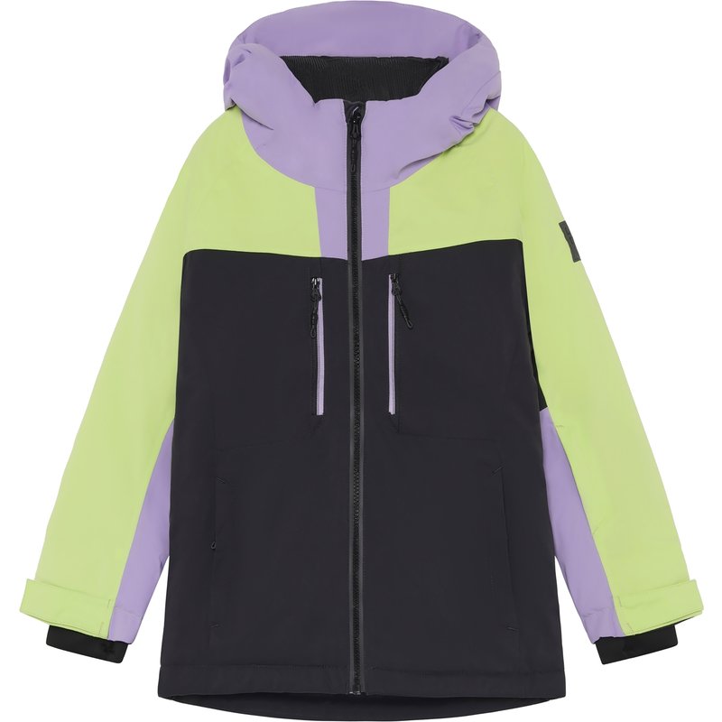 Color Kids Kinder Colorblock Ski Jacke