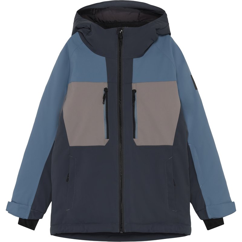 Color Kids Kinder Colorblock Ski Jacke