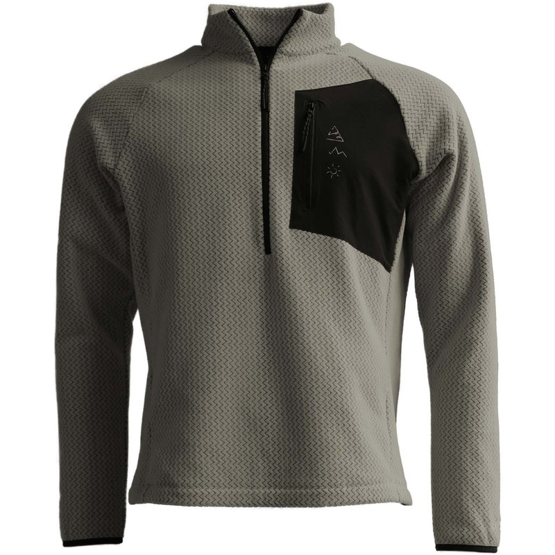 Zimtstern Herren Zlinez Fleece Halfzip Pullover