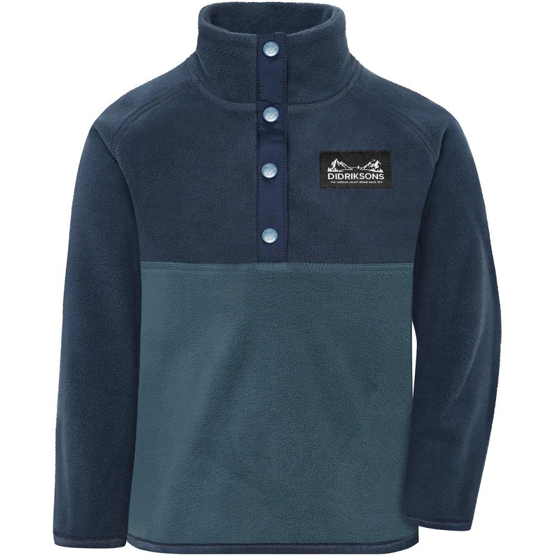 Didriksons Kinder Monte Half Button 6 Pullover
