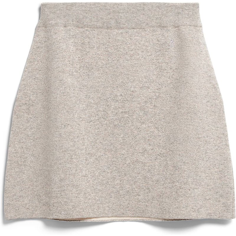 Armedangels Damen Cotton-Wool Mini Knit Rock