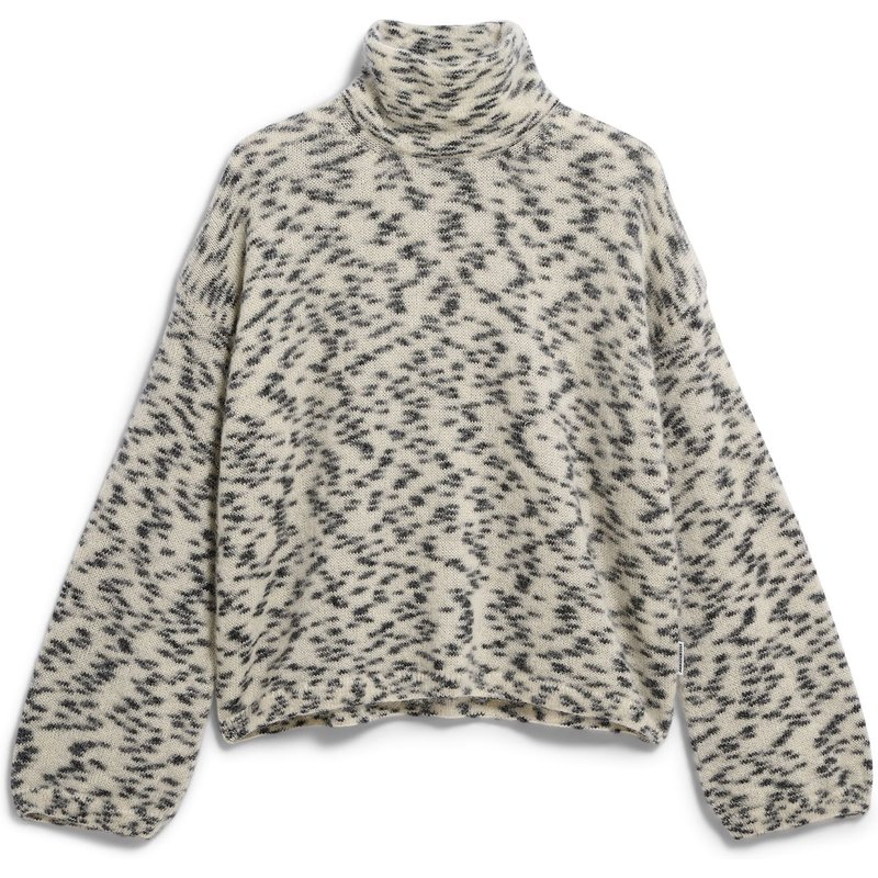 Armedangels Damen Mohair Blend Dots Knit Pullover