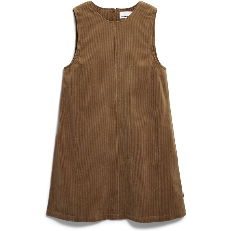 Armedangels Damen Corduroy R-Neck Mini Kleid
