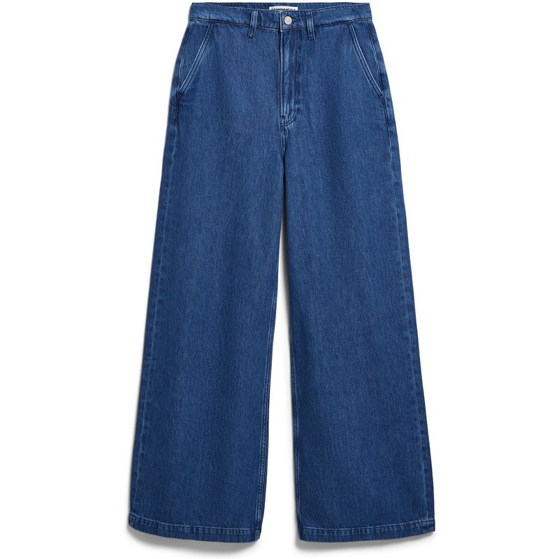 Armedangels Damen Wide Leg Denim Jeans