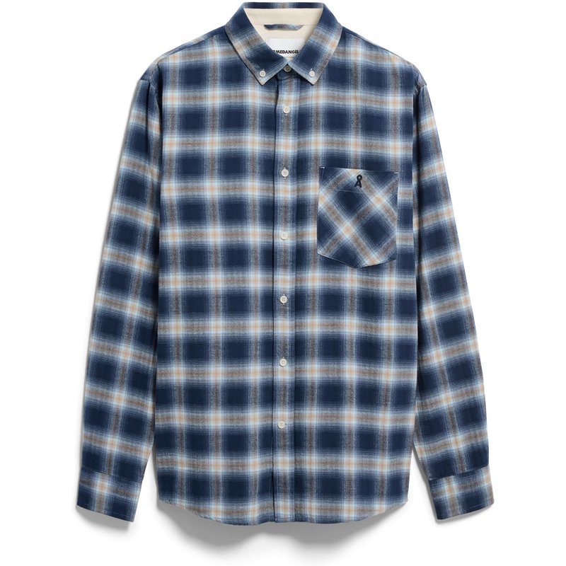 Armedangels Herren Cotton Check Hemd