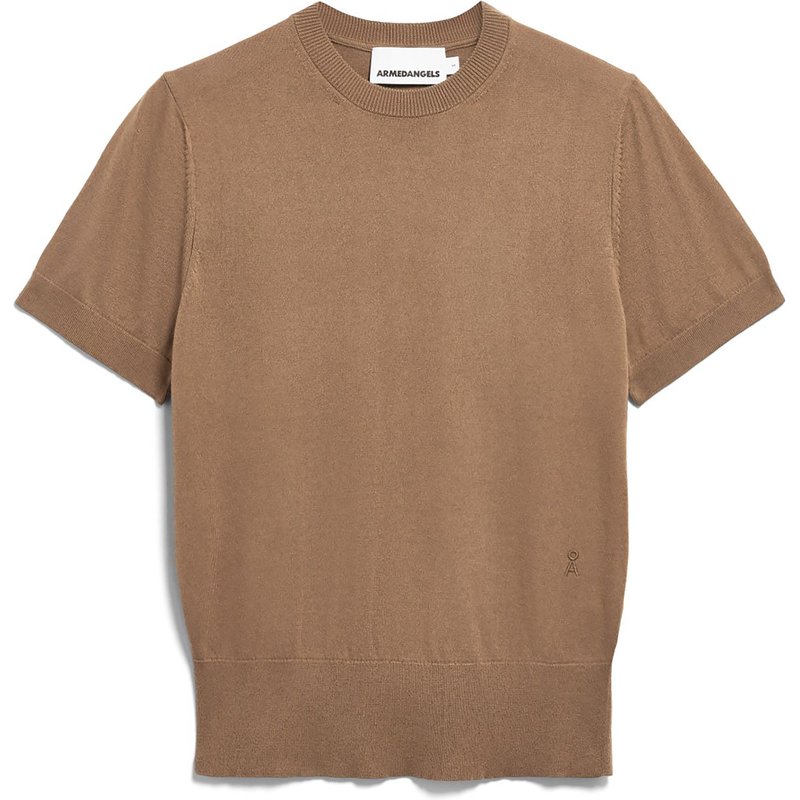 Armedangels Damen Fine S Sl Knit T-Shirt