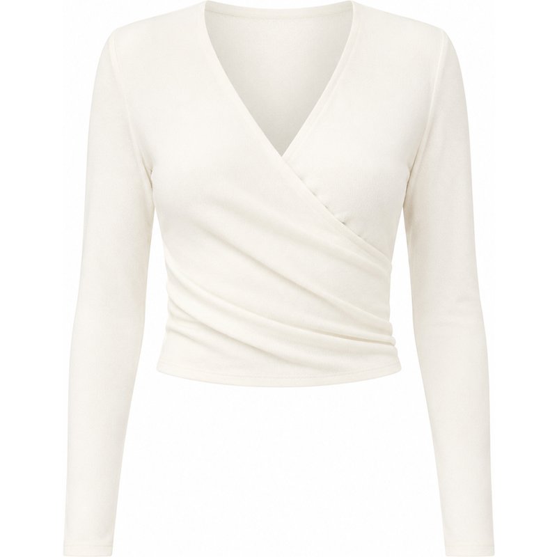 Mandala Damen Ballett Wrap Longsleeve