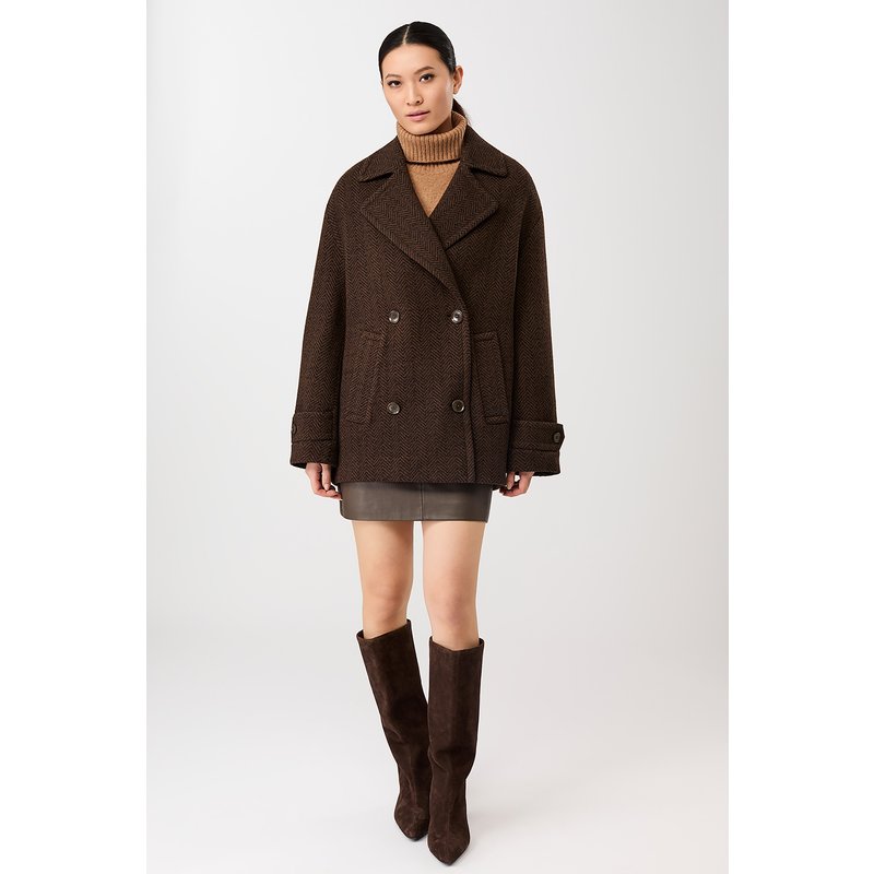 LangerChen Damen Cabanstyle Jacke