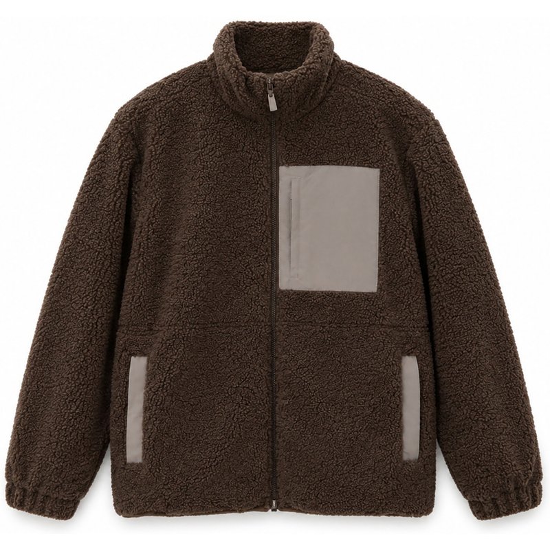 Mazine Herren Padded Sherpa Jacke