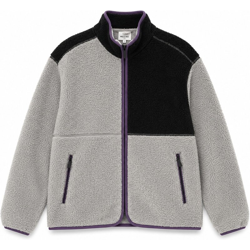 Mazine Herren Color Block Sherpa Jacke