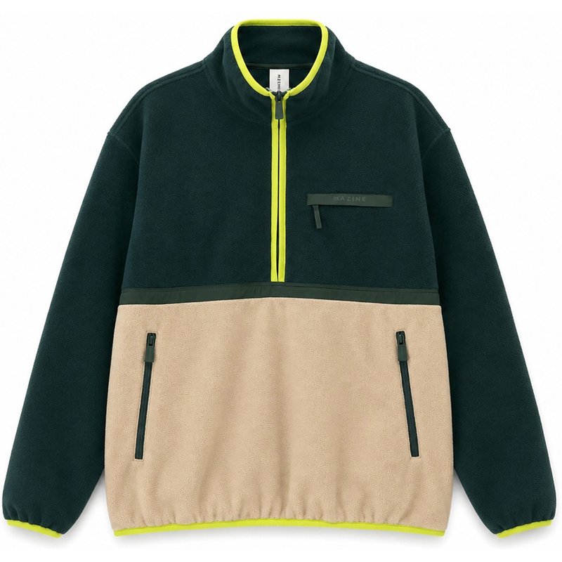 Mazine Herren Color Block Half-Zip Pullover