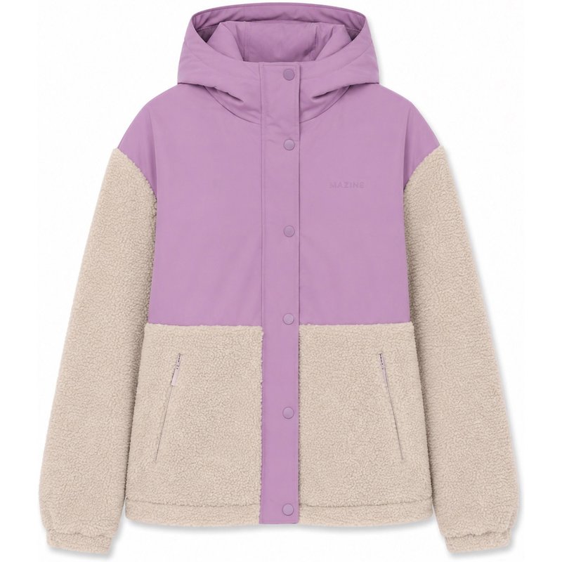 Mazine Damen Fabric Blocking Jacke