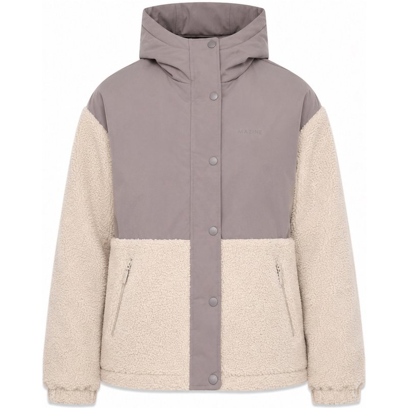 Mazine Damen Fabric Blocking Jacke