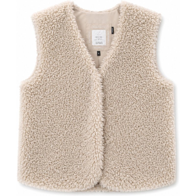 Mazine Damen Faux-Fur Weste