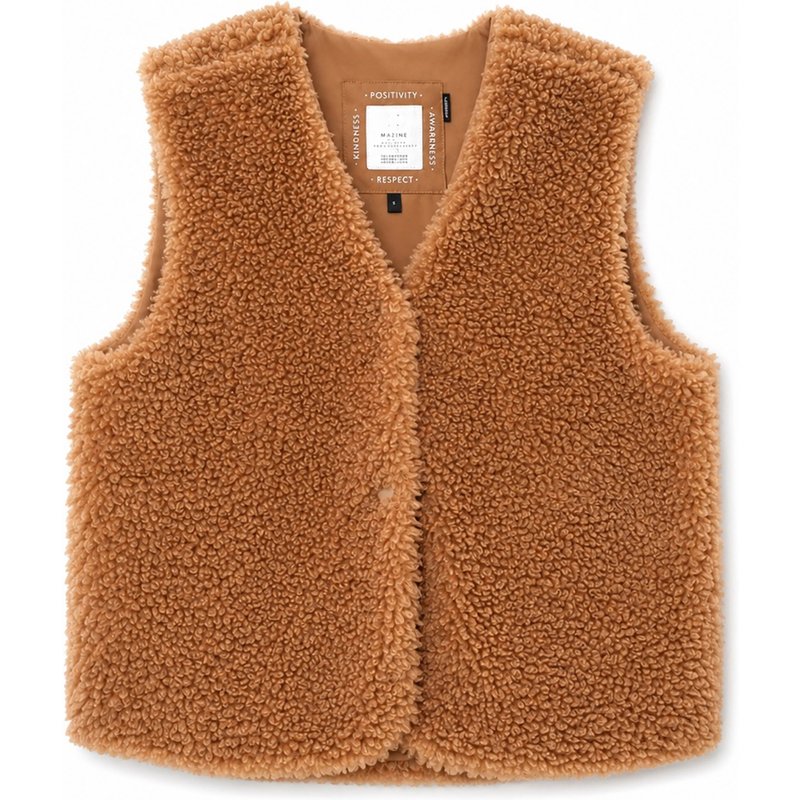 Mazine Damen Faux-Fur Weste
