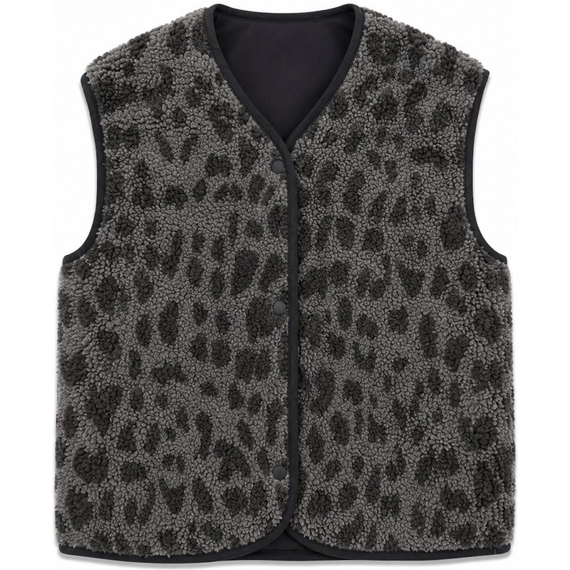 Mazine Damen Printed Sherpa Weste