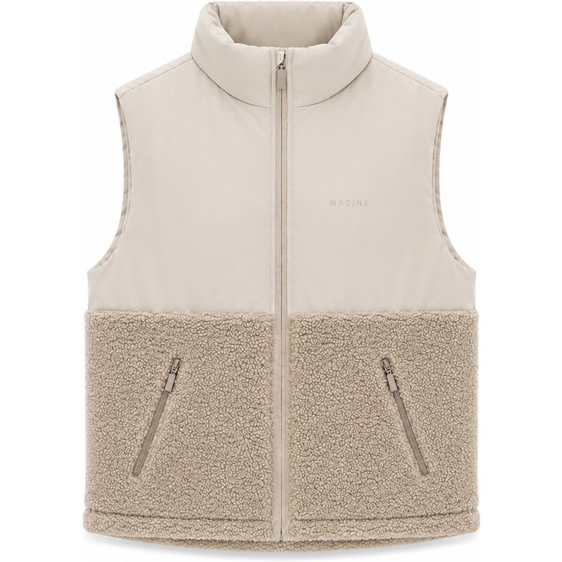 Mazine Damen Fabric Blocking Weste