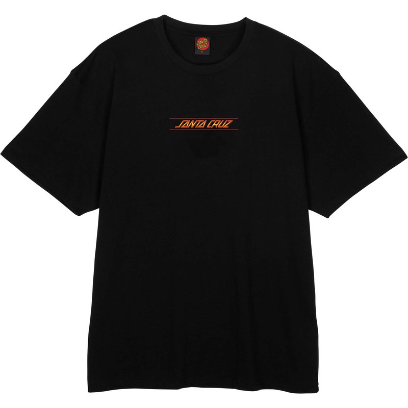 Santa Cruz Herren Classic Fade Strip Centre T-Shirt