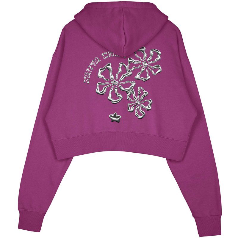 Santa Cruz Damen Chrome Flower Stack Hoodie