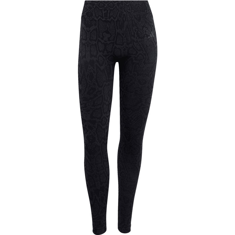 adidas Damen Workout Essentials Knit Snake Tights