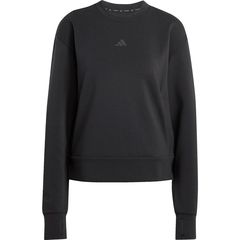 adidas Damen D4T Workout Warm Up Pullover