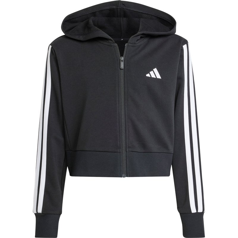 adidas Kinder Essentials Zip Hodded Jacke