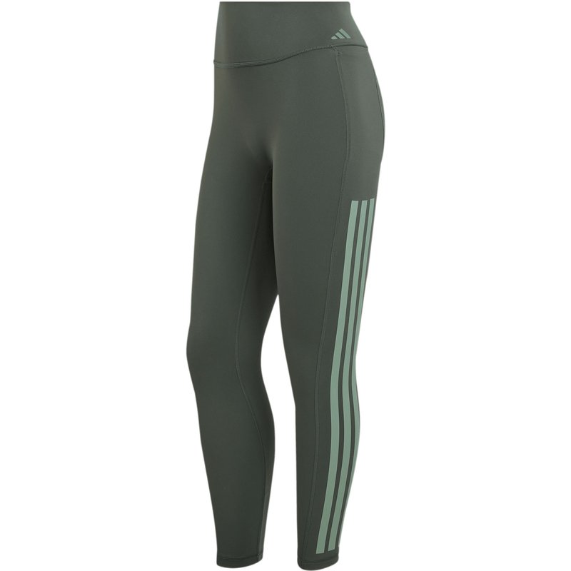 adidas Damen Optime Workout 3-Stripes 7/8 Tights