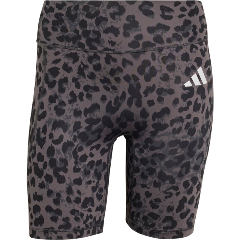 adidas Damen Optime Essentials Leopard 7" Tights