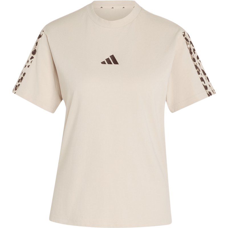 adidas Damen Seasonal Essentials Animal Print T-Shirt
