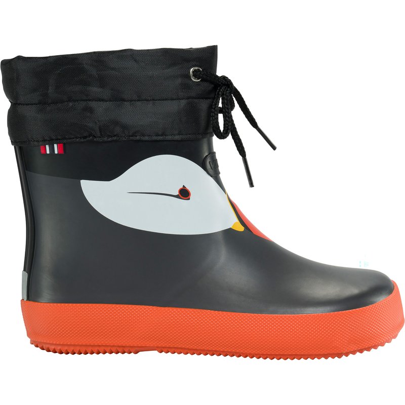 Viking Kinder Alv Barefoot Paw Print Gummistiefel