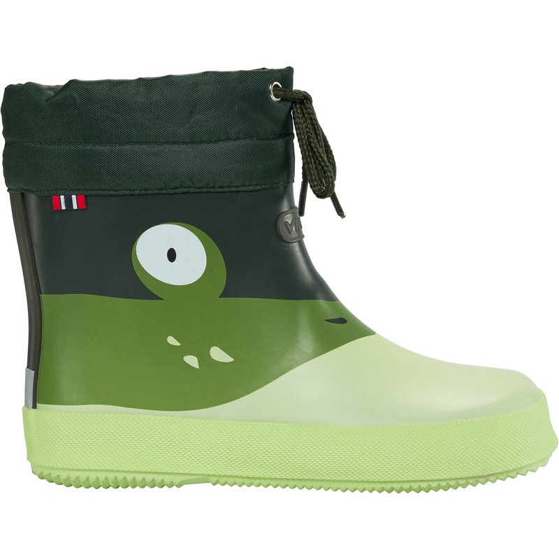 Viking Kinder Alv Barefoot Paw Print Gummistiefel