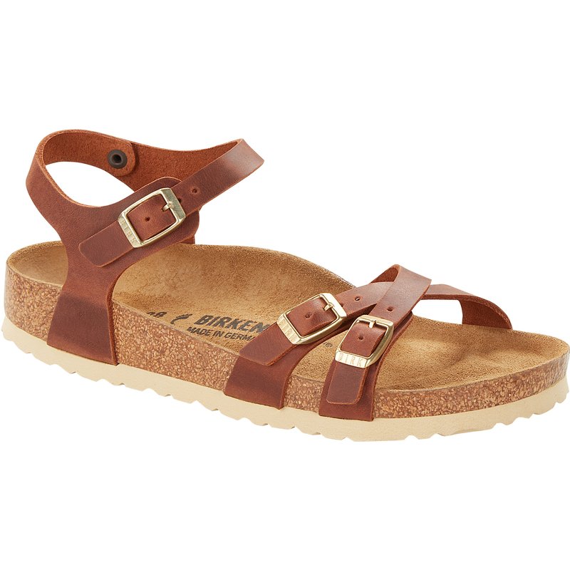 Birkenstock Damen Kumba Oiled Leather Sandale