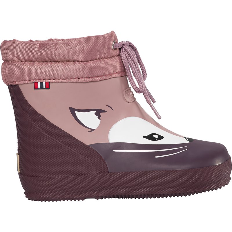 Viking Kinder Alv Barefoot Paw Print Warm Gummistiefel