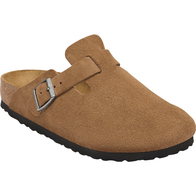 Birkenstock Herren Boston Suede Leather Sandale