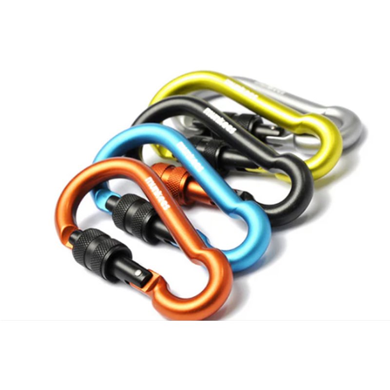 Munkees Pear-Shape Carabiner w. Screw Lock