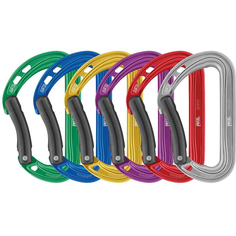 Petzl Spirit Karabiner 6er Pack