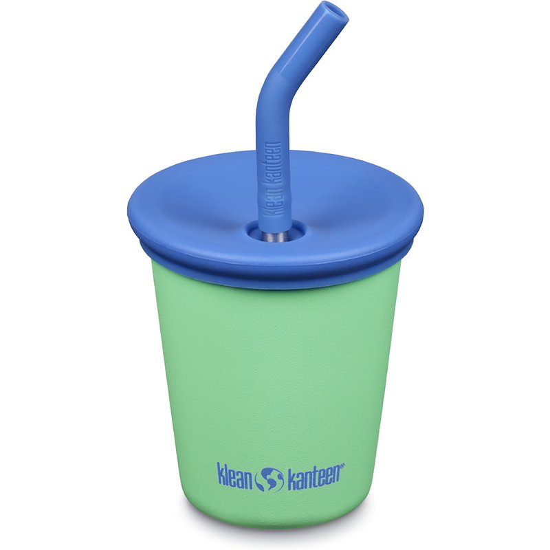 Klean Kanteen Kinder Straw Lid Steel Trinkbecher