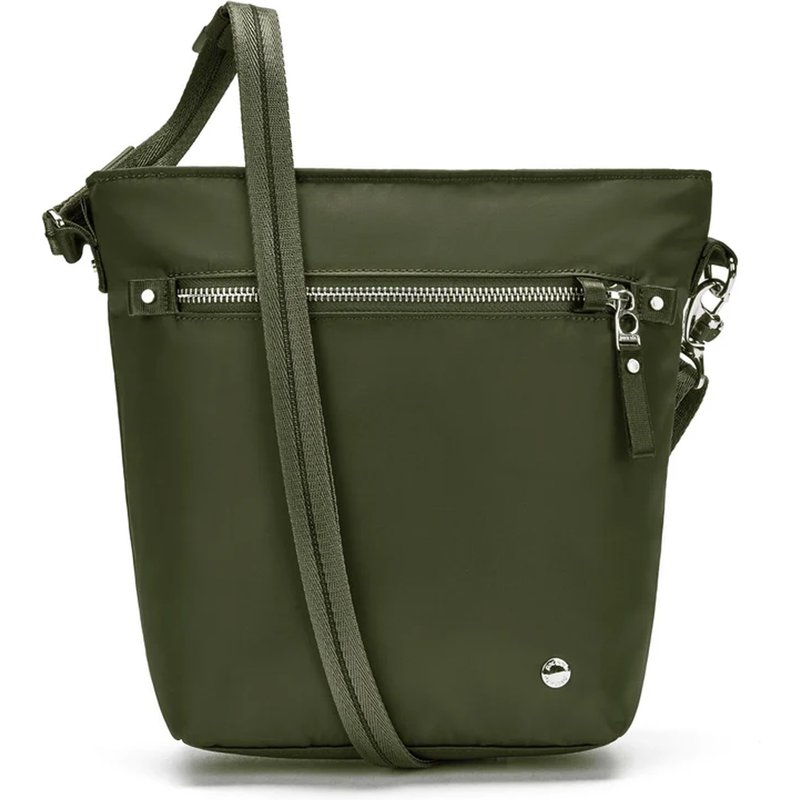 Pacsafe Damen Crossbody Umhängetasche
