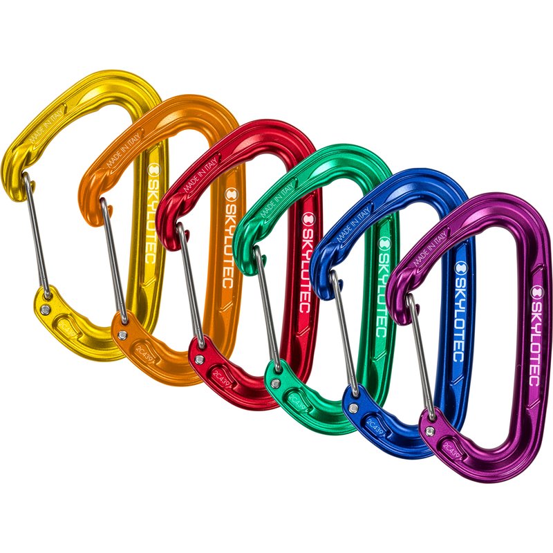 Skylotec Fly-Weight Evo 6er Pack Wire Gate Karabiner