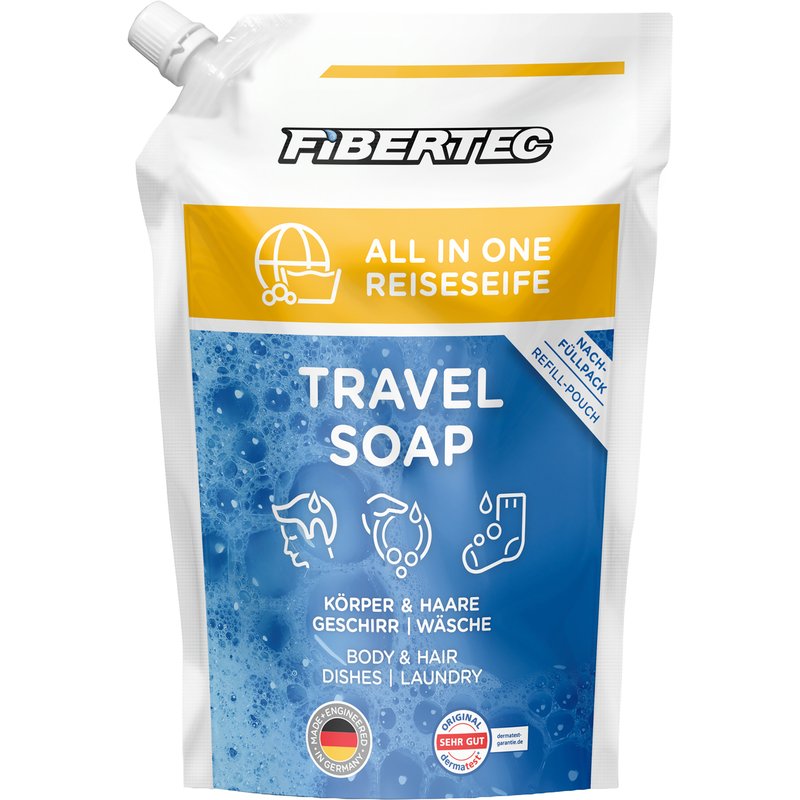 Fibertec Travel Seife Nachfüllpack