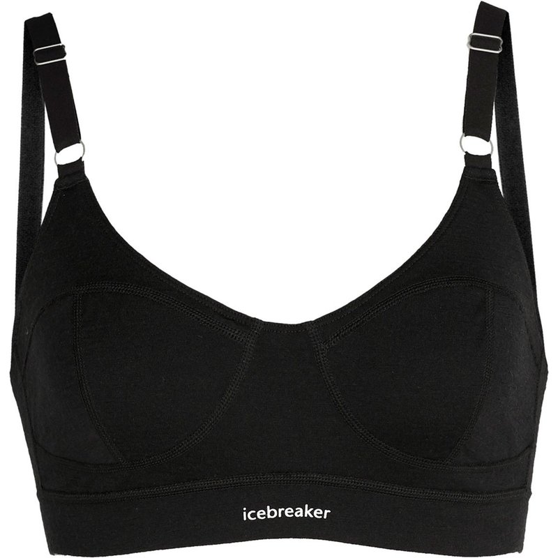 Icebreaker Damen Queens Clasp Sport BH